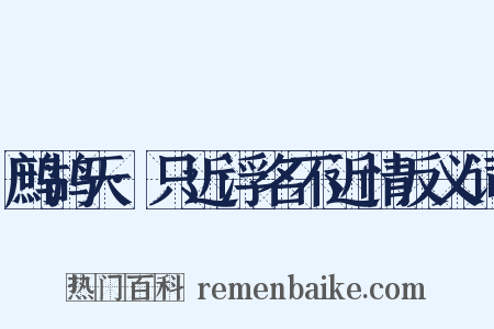 鹧鸪天·只近浮名不近情反义词是什么意思的图片